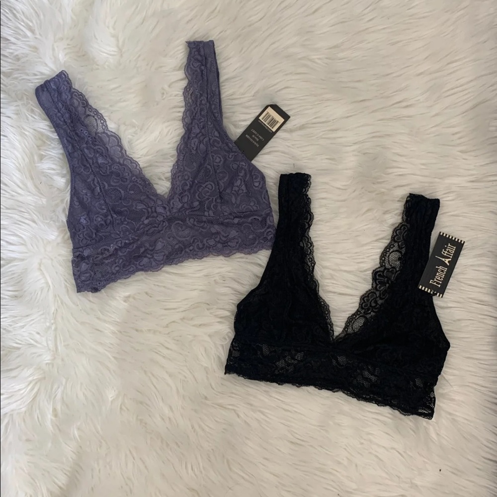 NWT lace bralette bundle